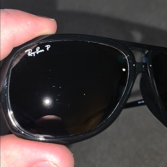 RAY BAN RB4162 POLARIZED CAT 5000 CLASSIC LIKE NEW - Picture 13 of 14